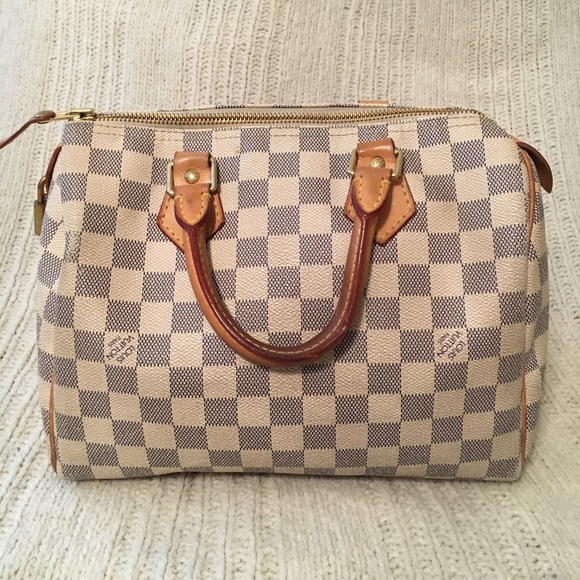 Louis Vuitton Handbags - Louis Vuitton Speedy 25 Damier Azur